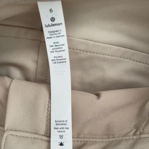 Lululemon City Sleek Slim-Fit 5 Pocket High-Rise Pant
